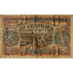Cahors (Lot) - Pirot 35-25 - 50 centimes - Série M - 29/11/1920 - Etat : TB+