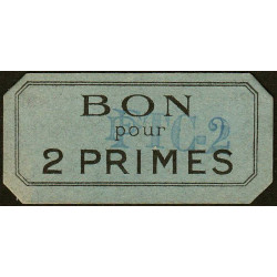 75 - Paris - Primistère Parisien - Bon pour 2 primes - Etat : SPL