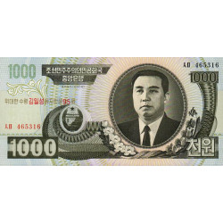 Corée du Nord - Pick 56 - 1'000 won - 2006 (2007) - Commémoratif - Etat : NEUF