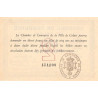Calais - Pirot 36-5 - 2 francs - Sans série - 22/08/1914 - Etat : SUP+