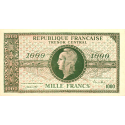 VF 12- VF 13 - 1000 francs - Marianne - 1945 - Sans série - Faux - Etat : NEUF