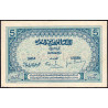 Maroc - Pick 9_3 - 5 francs - Série Z.2578 - 1929 - Etat : TTB+