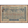 Maroc - Pick 9_3 - 5 francs - Série W.2378 (remplacement) - 1929 - Etat : B+