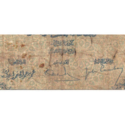 Maroc - Pick 9_3 - 5 francs - Série W.2378 (remplacement) - 1929 - Etat : B+