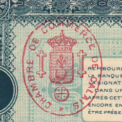 Calais - Pirot 36-25 - 1 franc - Série Y 124 - 14/01/1916 - Etat : SUP