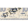 Maroc - Pick 17a_1s - 10 francs - 12/06/1929 - Spécimen - Etat : SUP
