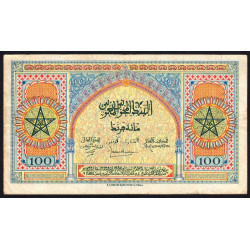 Maroc - Pick 27_3 - 100 francs - Série C491 - 01/03/1944 - Etat : TTB-