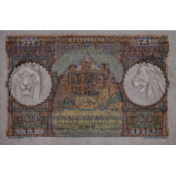 Maroc - Pick 45_1 - 100 francs - Série T.3 - 10/11/1948 - Etat : TTB+ à SUP