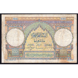 Maroc - Pick 45 - 100 francs - Série R.27 - 09/01/1950 - Etat : TB-