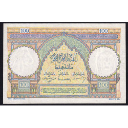 Maroc - Pick 45_3 - 100 francs - Série W.29 (remplacement) - 19/04/1951 - Etat : SPL