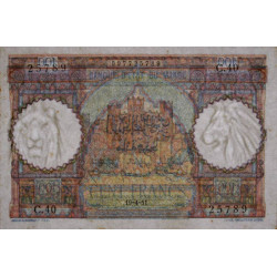 Maroc - Pick 45 - 100 francs - Série C.40 - 19/04/1951 - Etat : SUP+