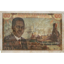 Cameroun - Pick 10 - 100 francs - Série B.2 - 1962 - Etat : TB