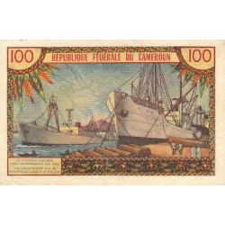 Cameroun - Pick 10 - 100 francs - Série T.21 - 1962 - Etat : TTB+