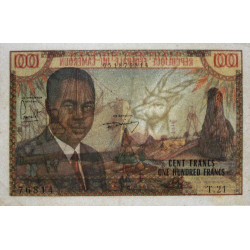 Cameroun - Pick 10 - 100 francs - Série T.21 - 1962 - Etat : TTB+