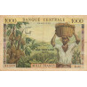 Cameroun - Pick 12b - 1'000 francs - Série X.22 - 1962 - Etat : TB