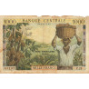 Cameroun - Pick 12b - 1'000 francs - Série Z.25 - 1962 - Etat : AB à B-