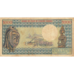 Cameroun - Pick 16a - 1'000 francs - Série R.1 - 1974 - Etat : TB