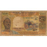 Cameroun - Pick 17c_1 - 5'000 francs - Série J.3 - 1978 - Etat : B-