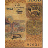 Cameroun - Pick 17c_1 - 5'000 francs - Série J.3 - 1978 - Etat : B-
