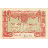 Calais - Pirot 36-40 - 50 centimes - Série B - 7e émission (1919) - Etat : TB+