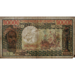 Cameroun - Pick 18a - 10'000 francs - Série Z.1 - 1976 - Etat : TB-