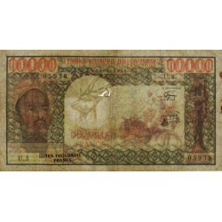 Cameroun - Pick 18b_1 - 10'000 francs - Série U.3 - 1978 - Etat : TB-