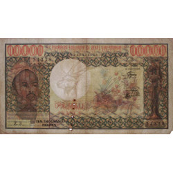 Cameroun - Pick 18b_1 - 10'000 francs - Série Z.3 - 1978 - Etat : TB+