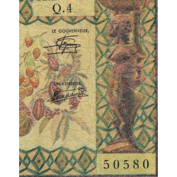 Cameroun - Pick 18b_1 - 10'000 francs - Série Q.4 - 1978 - Etat : B+ à TB-