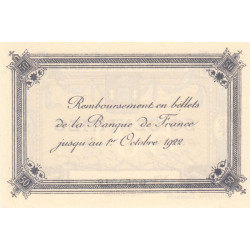 Calais - Pirot 36-42 variété - 50 centimes - 8e émission (1920) - Etat : SUP+