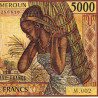 Cameroun - Pick 22_2 - 5'000 francs - Série M.002 - 1990 - Etat : TB-