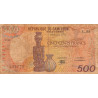Cameroun - Pick 24a_4 - 500 francs - Série L.03 - 01/01/1988 - Etat : B+