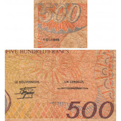 Cameroun - Pick 24a_4 - 500 francs - Série L.03 - 01/01/1988 - Etat : B+
