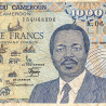 Cameroun - Pick 26a_4 - 1'000 francs - Série K.06 - 01/01/1989 - Etat : B+ à TB-