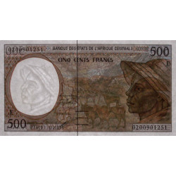 Cameroun - Afrique Centrale - Pick 201Eh - 500 francs - 2002 - Etat : NEUF