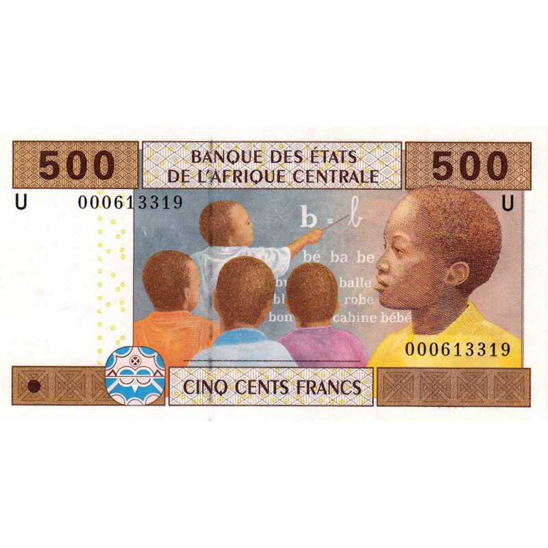 Cameroun - Afrique Centrale - Pick 206Ua - 500 francs - 2002 - Etat : NEUF