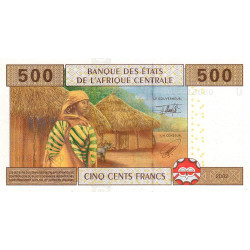 Cameroun - Afrique Centrale - Pick 206Ua - 500 francs - 2002 - Etat : NEUF