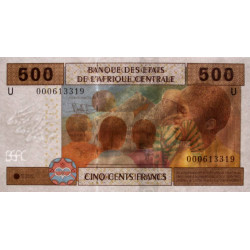 Cameroun - Afrique Centrale - Pick 206Ua - 500 francs - 2002 - Etat : NEUF