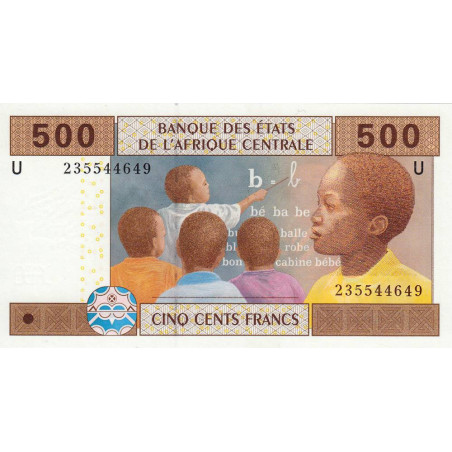 Cameroun - Afrique Centrale - Pick 206Ub - 500 francs - 2002 (2006) - Etat : NEUF