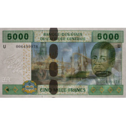 Cameroun - Afrique Centrale - Pick 209Ua - 5'000 francs - 2002 - Etat : NEUF