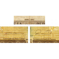Rép. Dominicaine - Pick 133 - 20 pesos oro - 1990 - Etat : TB-