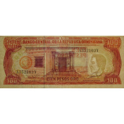 Rép. Dominicaine - Pick 144 - 100 pesos oro - 1993 - Etat : SUP