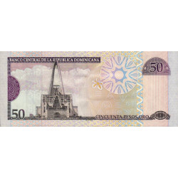 Rép. Dominicaine - Pick 176a - 50 pesos oro - 2006 - Etat : SUP