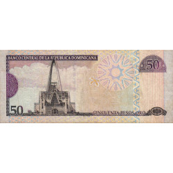 Rép. Dominicaine - Pick 176a - 50 pesos oro - 2006 - Etat : TTB-