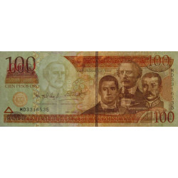 Rép. Dominicaine - Pick 177a - 100 pesos oro - 2006 - Etat : SUP