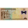 Rép. Dominicaine - Pick 182 - 20 pesos oro - 2009 - Polymère - Etat : TTB