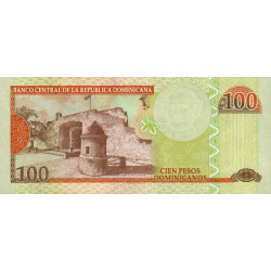 Rép. Dominicaine - Pick 184c - 100 pesos dominicanos - 2013 - Etat : NEUF