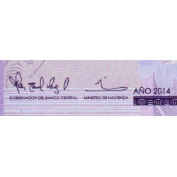 Rép. Dominicaine - Pick 189a - 50 pesos dominicanos - 2014 - Etat : NEUF