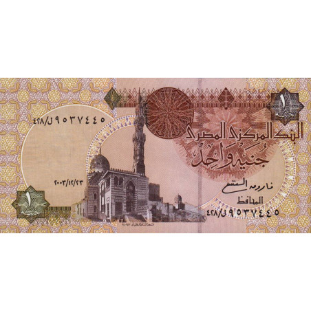 Egypte - Pick 50g - 1 pound - 23/12/2003 - Etat : NEUF