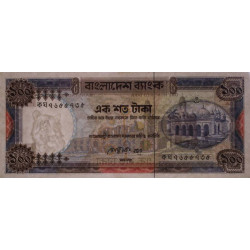 Bangladesh - Pick 31a_2 - 100 taka - Série ক ঘ - 06/1988 - Etat : TB