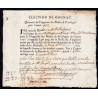 Charente - Cognac - Louis XV - 1752 - Vingtième des Nobles - 89 livres - Etat : SUP